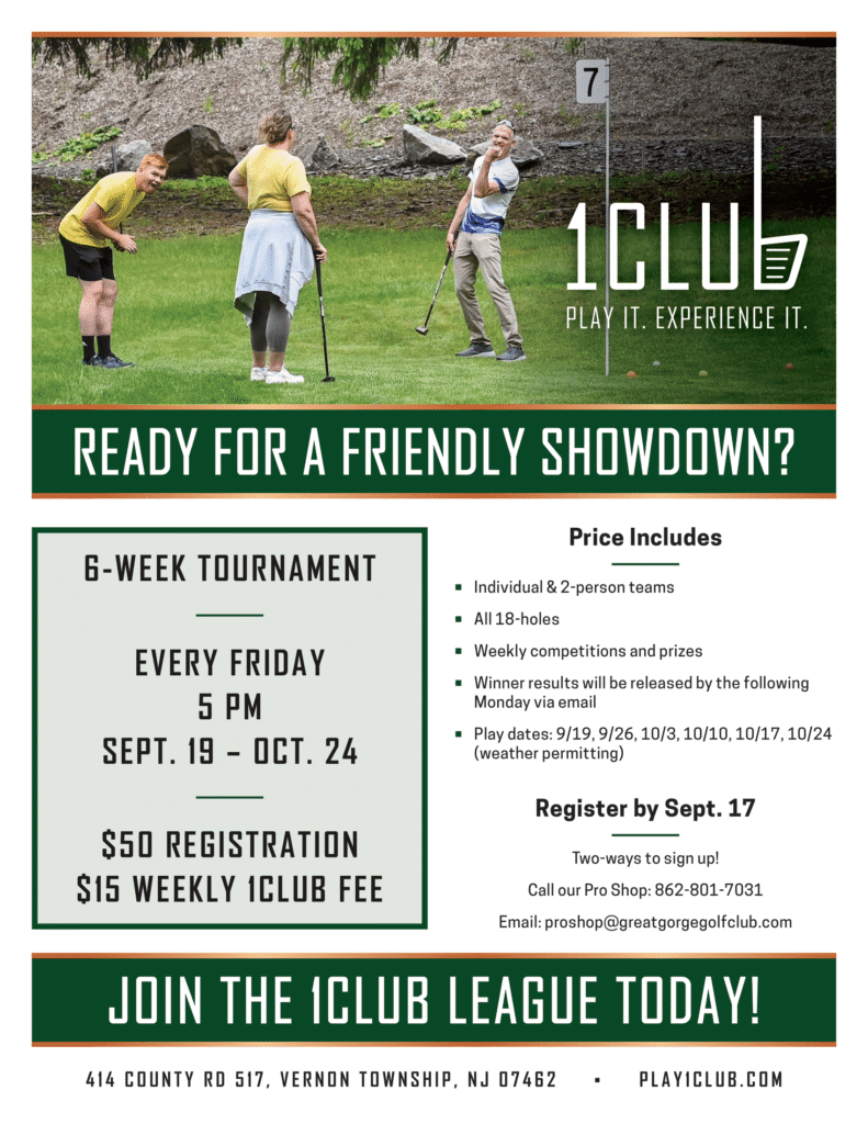 1Club League event at 1Club Vernon 2025